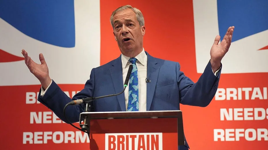 Nigel Farage Declares UK Political System "Completely Broken," Foresees Reform UK Victory