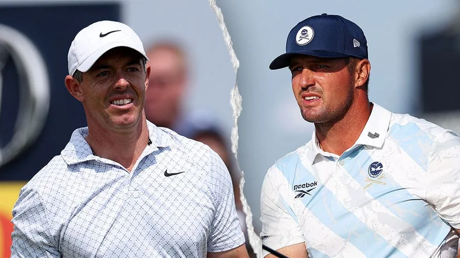 Rory McIlroy Criticizes Bryson DeChambeau's Conduct at The Open, Calling Actions 'Performative'