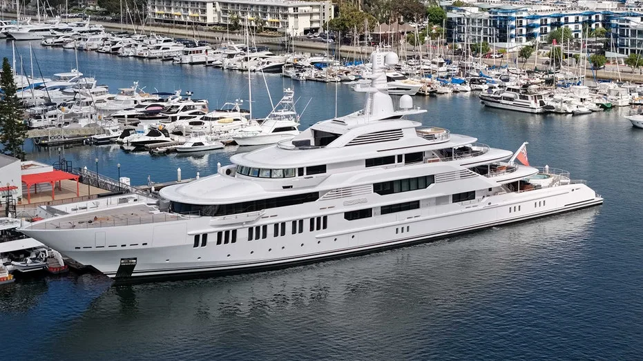 J.K. Rowling's $150 Million Superyacht Docks in Los Angeles with Concealed Name